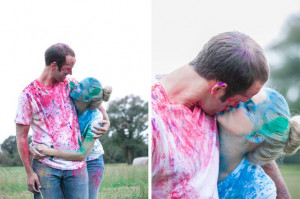 the color run inspired engagements