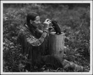 Grey Owl (Archibald Belaney). the white man who fell in love with the ...