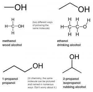 group of organic compounds defined by a hydroxyl functional group ...
