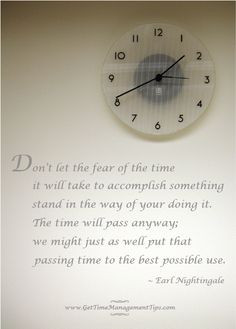 Time Management Quotes http://www.GetTimeManagementTips.com