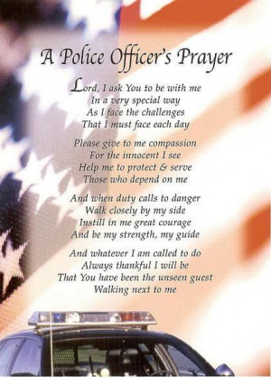 All Graphics » police officer prayer