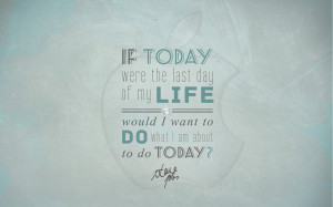 Steve Jobs Quote Wallpaper by CherokeeLove