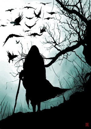 Tags: Darkness , Crow , Creepy