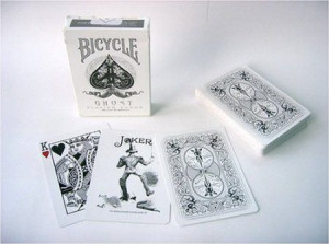Top Deck Cards: Bicycle Ghost Playing Cards Deck by Ellusionist