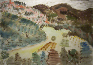 Milton Avery Paintings Fall in Vermont