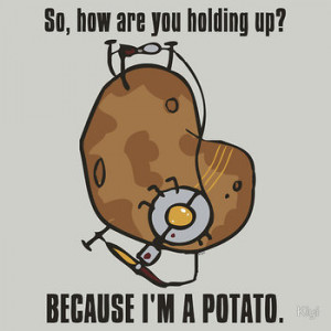 Portal 2 GLaDOS Potato Meme