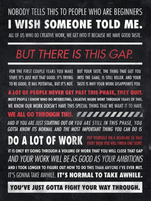 advice for every single graphic designer out there. so valid.