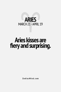 Aries Facts - Widder Fakten More