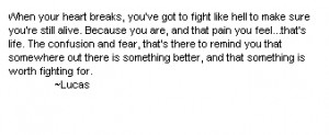 Lucas Quote - one-tree-hill-quotes Photo