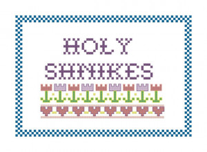 Tommy Boy Quote Cross Stitch Pattern