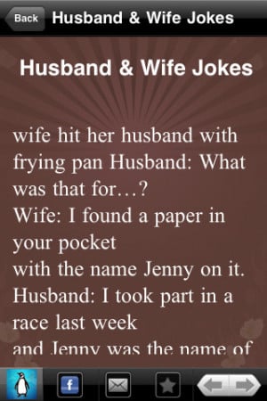 Joke On Husband And Wife Inspirational Quotes Pictures Picture