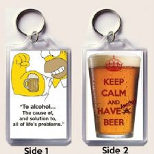 Unique Keyring HOMER SIMPSON quote 