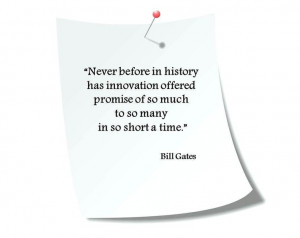 Today's quote comes from Bill Gates: an American entrepreneur ...