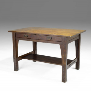 Gustav Stickley Library Table