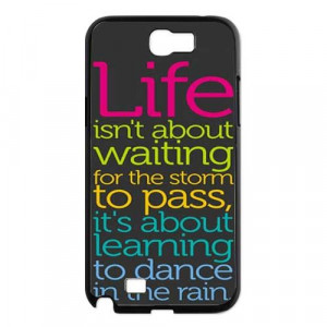 Life Quotes About Dance Typograph Samsung Galaxy Note 2 N7100 case $16 ...