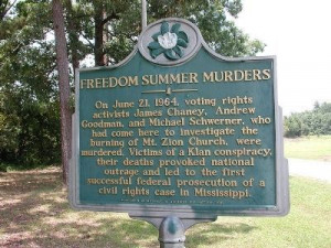 Freedom Summer Murders Marker Photo, Click for full size