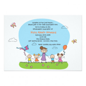 Kindergarten Graduation Invitation 5