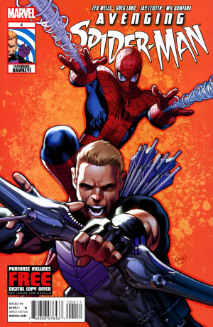 Avenging Spider-Man 004 (2012) (2 covers - c2c & noAds ...