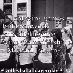 Quotations Inspiration, Jordans Team, Quotes 3, Team Quotes Volleyball ...