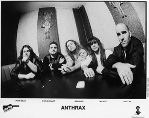 Anthrax Band 1980s Anthrax promo print : 8x10 rc