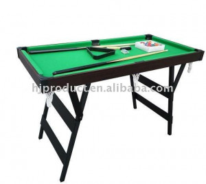 Funny MDF&PVC Laminate Children Small Billiard Table 4ft