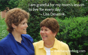 Reminder From My Mom To Practice Gratitude