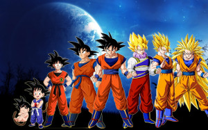 Download Goku and Super Saiyan - Dragonball Z wallpaper