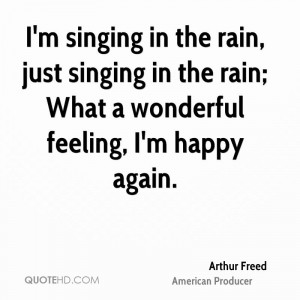Arthur Freed Quotes