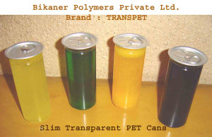View Large Picture of Slim Transparent Pet Cans For Packing ...