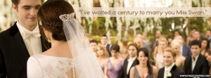Twilight Breaking Dawn Edward Cullen Quote Facebook Cover