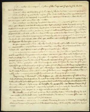 Thomas Jefferson to Meriwether Lewis, June 20, 1803. Manuscript letter ...