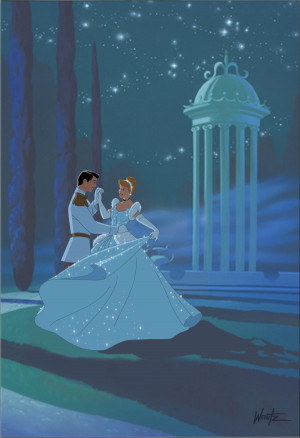 Cinderella and Prince Charming do the Waltz (image via fan pop.com)