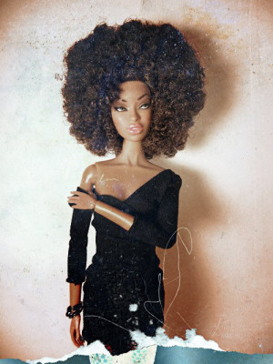 Barbie.. Pretty Black Girl Rock! [Natural Hair Addition]