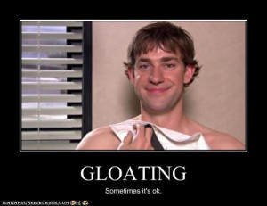 Gloating - the-office Fan Art