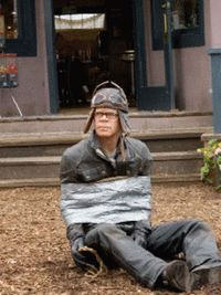 Damien walks up to the Wild Hogs after the Del Fuegos leave] The ...