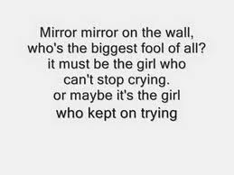 mirror mirror on the wall? in quotes