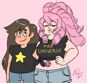 Greg and rose. Steven universe