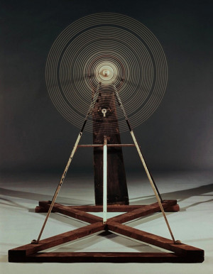 ... fine art dada marcel duchamp assemblage plates Optics rotary precision