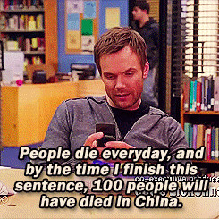 Donald Glover Community Quotes Lol joel mchale community donald glover ...