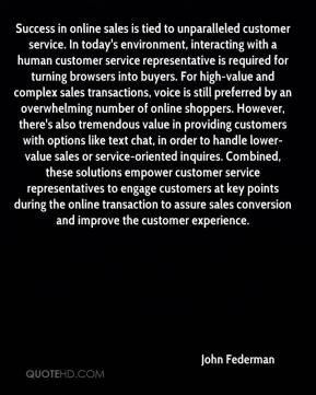 environment, interacting with a human customer service representative ...