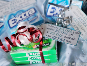 Extra Gum Printable Gift Tags