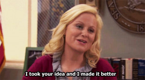 Leslie Knope: Waffle lover, feminist icon, word wizard and all-round ...