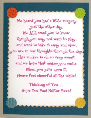Get Well Card for Niece./ Cheer Up to Niece!