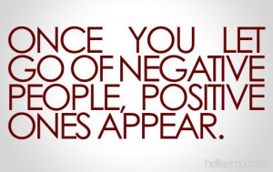 Staying Away From Negative People