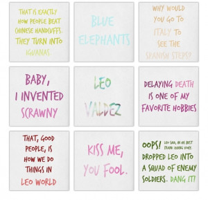 Some of the best Leo Valdez quotes from The Mark of Athena