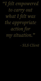 SLS Clients say ...