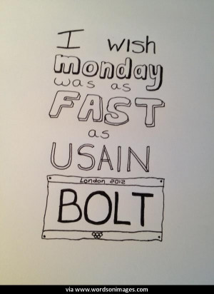 Quotes by usain bolt