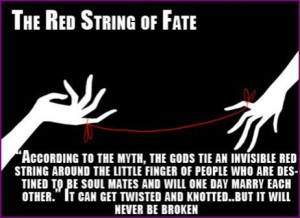 The red string of fate., want a way to 
