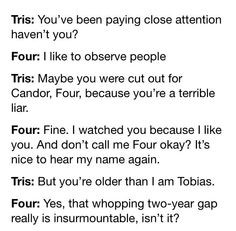 Tris And Four Kiss Fan Art Tris and tobias. divergent.