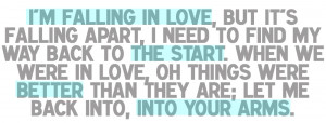 Into Your Arms - The Maine